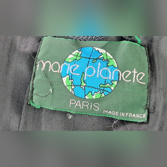 Marie Planete FrVintage 90s Women's Faux Fur Winter Coat Jacket Purple XL - Picture 11 of 14